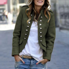 Blazer Damen Schwarz Elegant