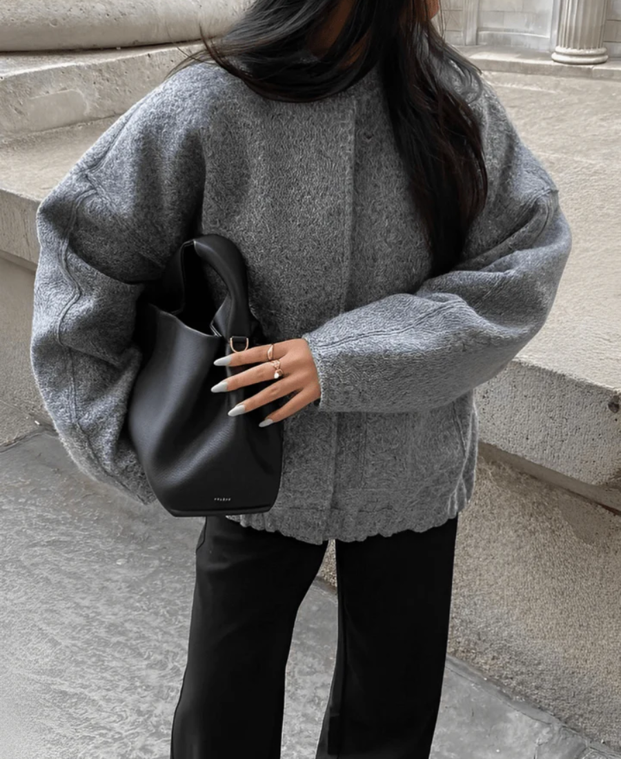 Übergroße Winterjacke für Frauen