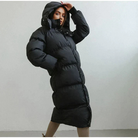 damen-daunenjacken-lang-steppjacke-schwarz