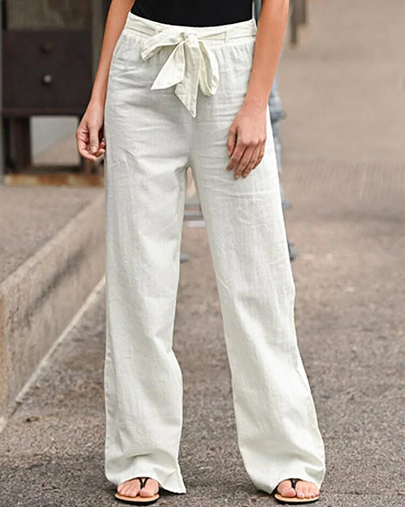 damen-elastischembund-bequeme-hose