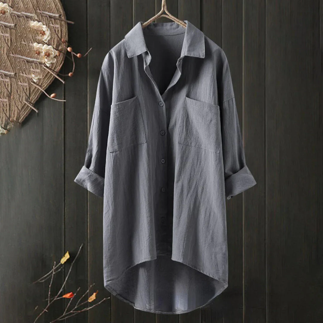 Elegante Long Bluse für Frauen