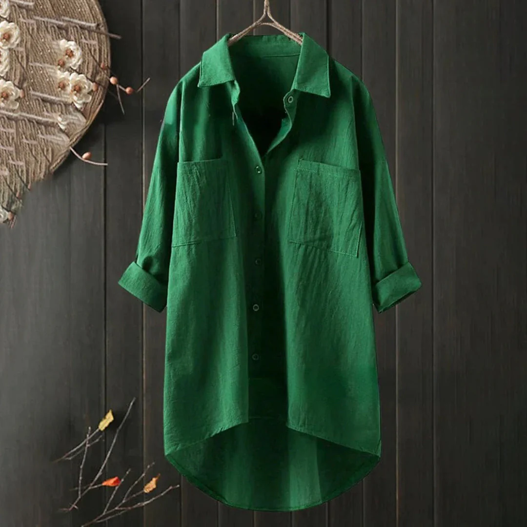 Elegante Long Bluse für Frauen
