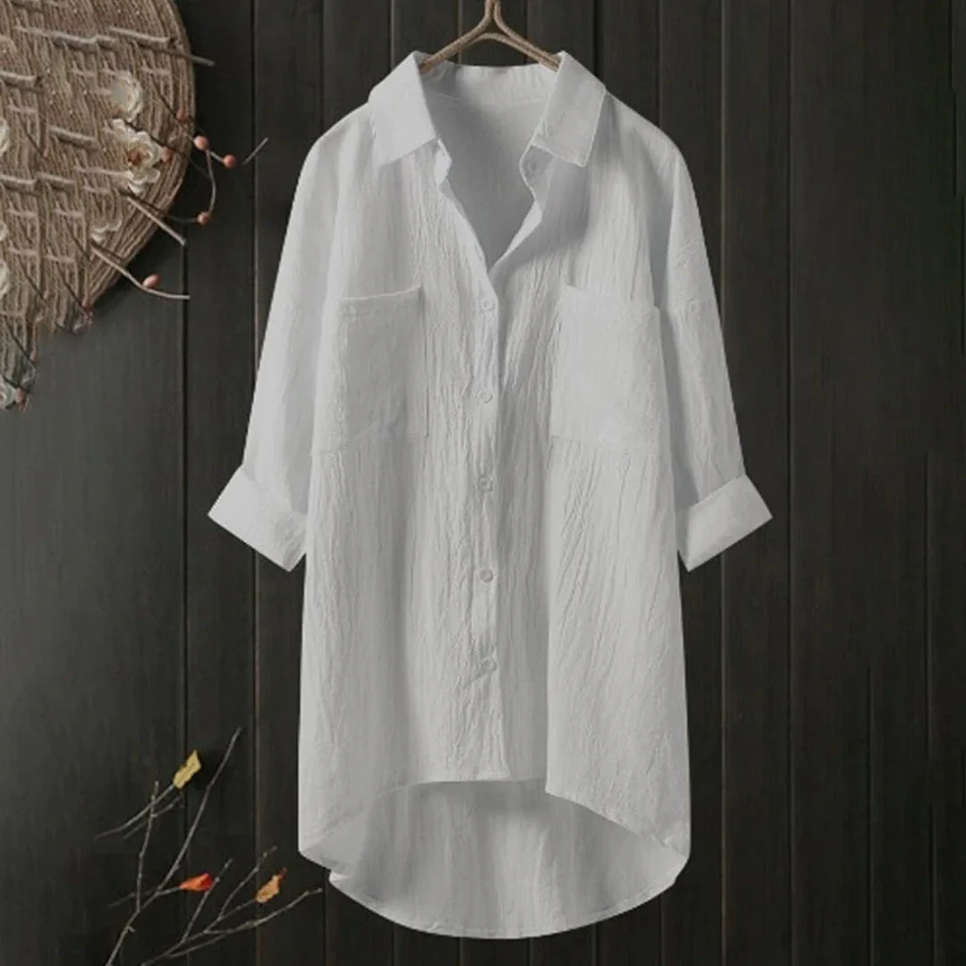 Elegante Long Bluse für Frauen