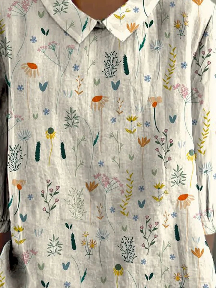 Elegante Kurzarm-Bluse für Frauen