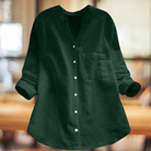 Elegante Langarm-Bluse für Frauen