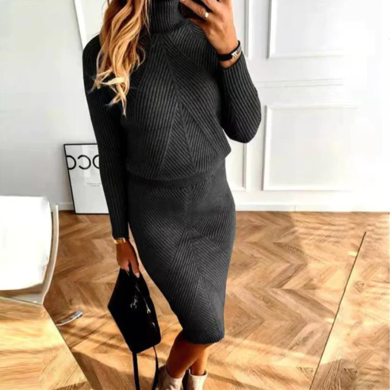 Elegantes Langarmkleid für Frauen