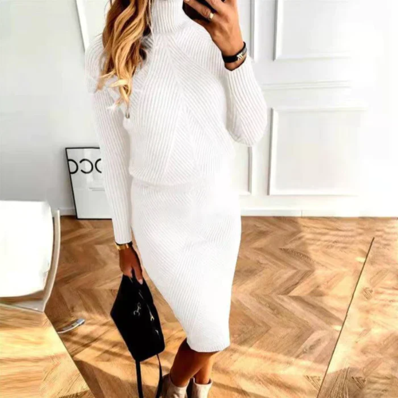 Elegantes Langarmkleid für Frauen