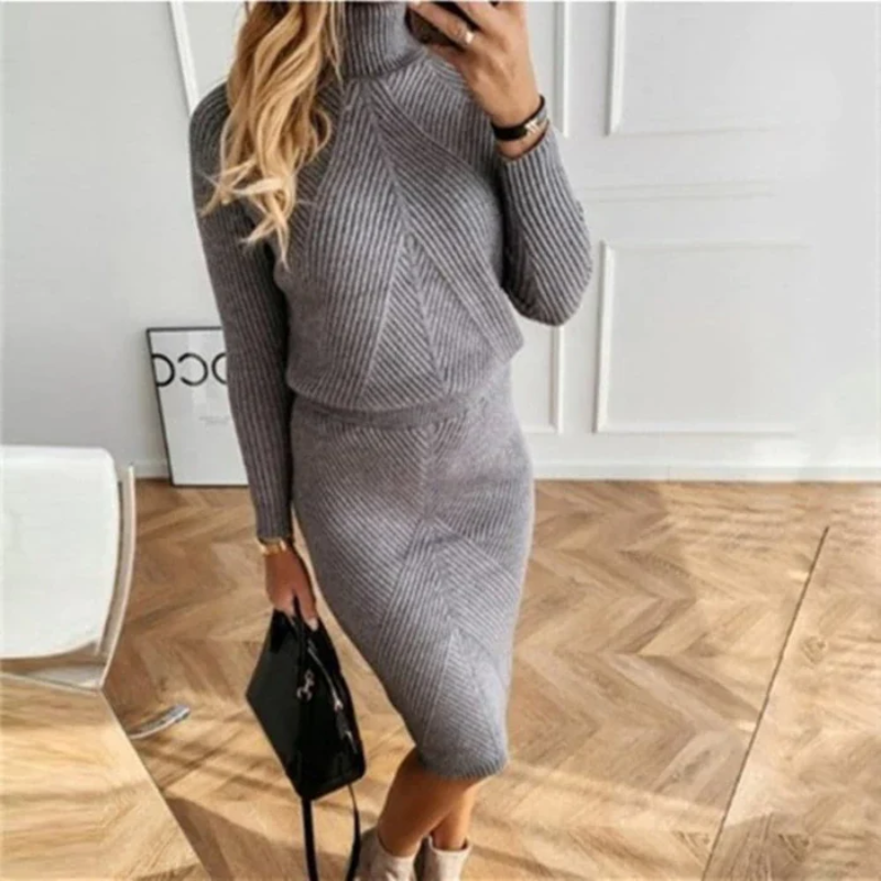 Elegantes Langarmkleid für Frauen