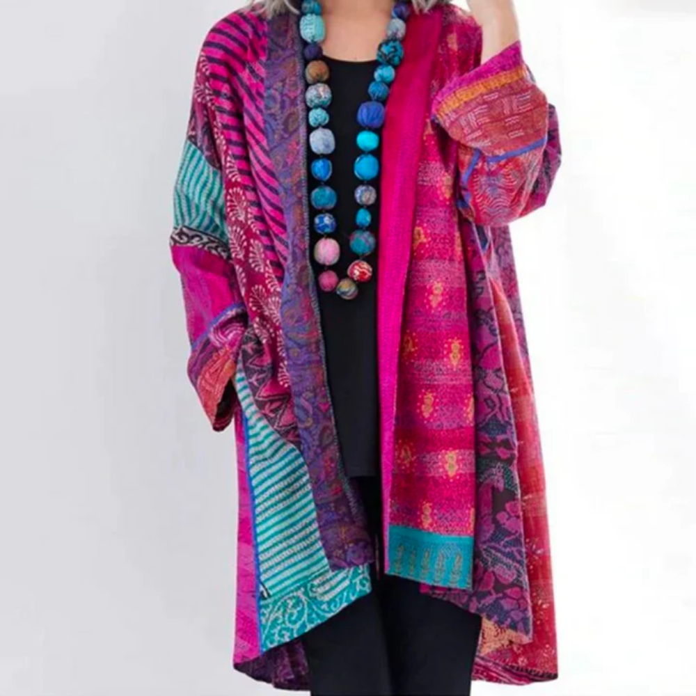 Elegante Leichte Lange Strickjacke für Frauen
