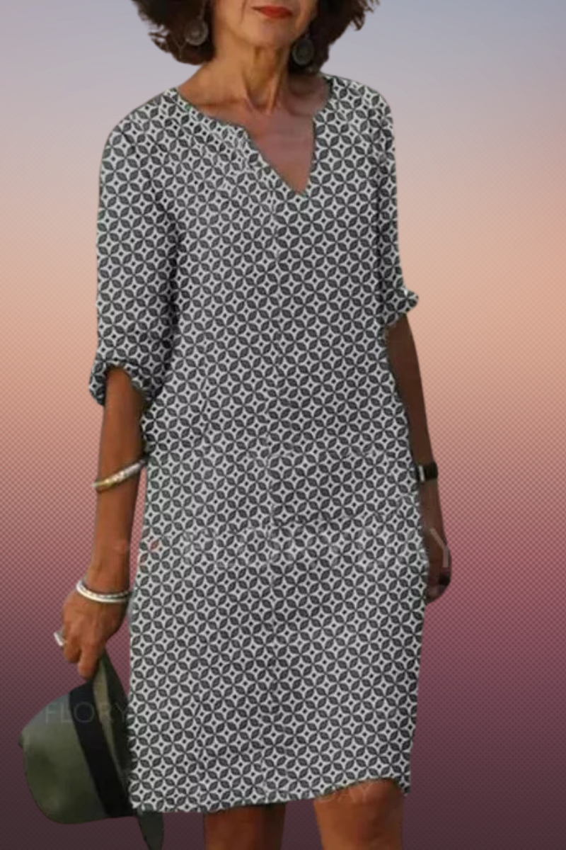 Elegantes A-Linien Partykleid