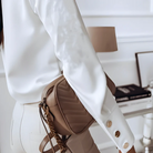 Elegante Langarm-Bluse für Frauen