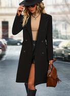 Elegante Lange Winterjacke für Frauen