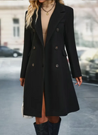 Elegante Lange Winterjacke für Frauen