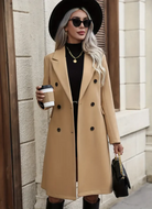Elegante Lange Winterjacke für Frauen