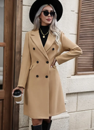 Elegante Lange Winterjacke für Frauen