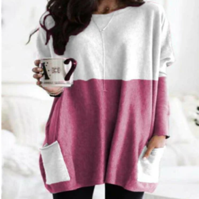 Eleganter Oversize-Pullover für Frauen