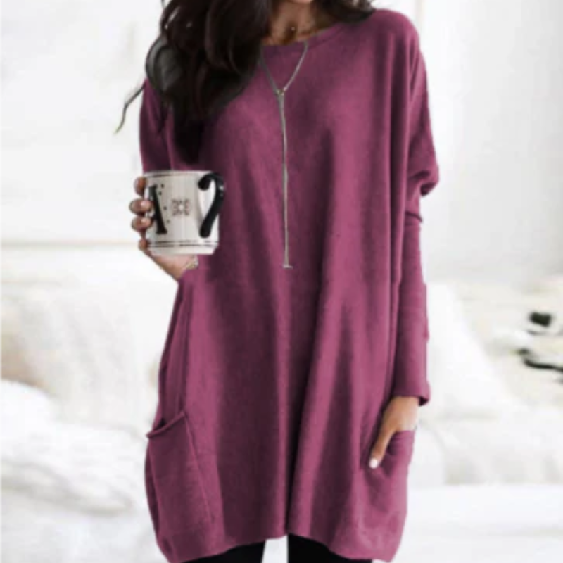 Eleganter Oversize-Pullover für Frauen