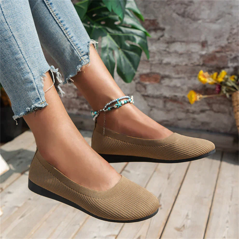 Damen Flache Schuhe Elegant