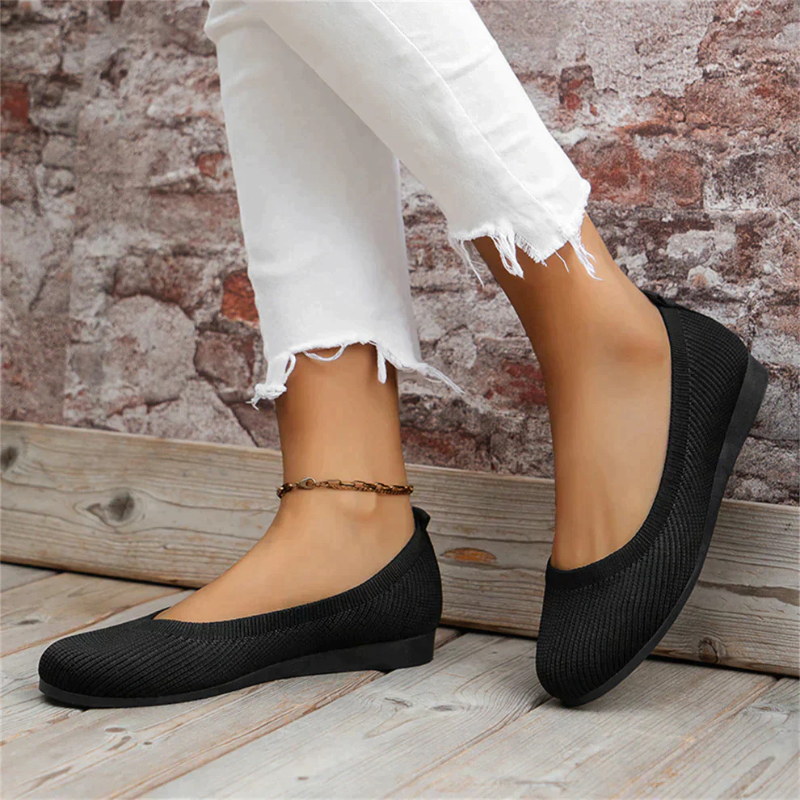 Damen Flache Schuhe Elegant