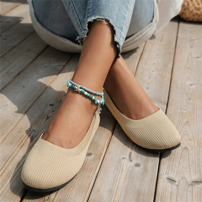 Damen Flache Schuhe Elegant