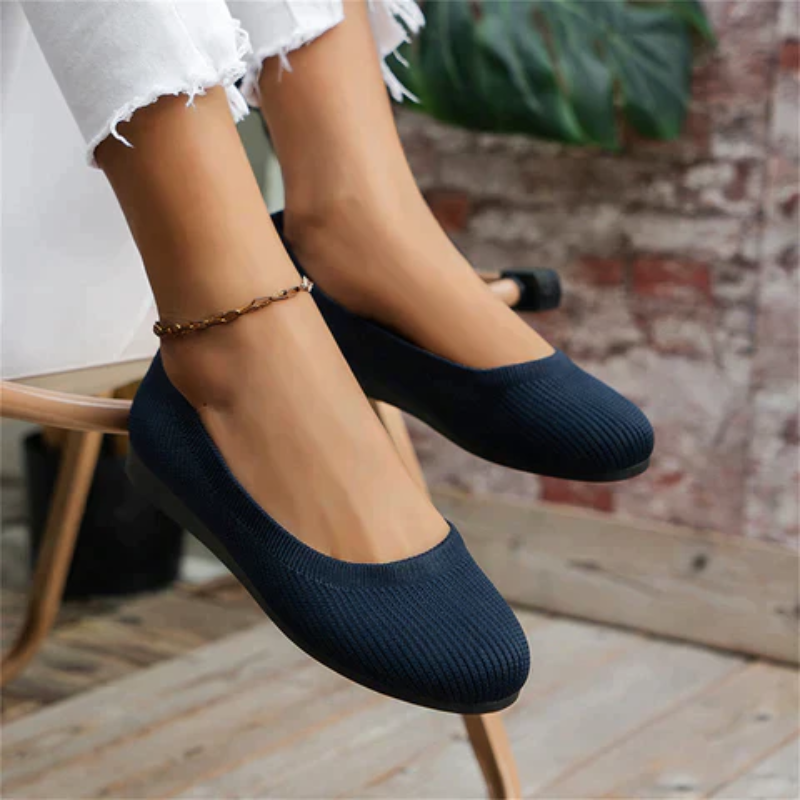 Damen Flache Schuhe Elegant