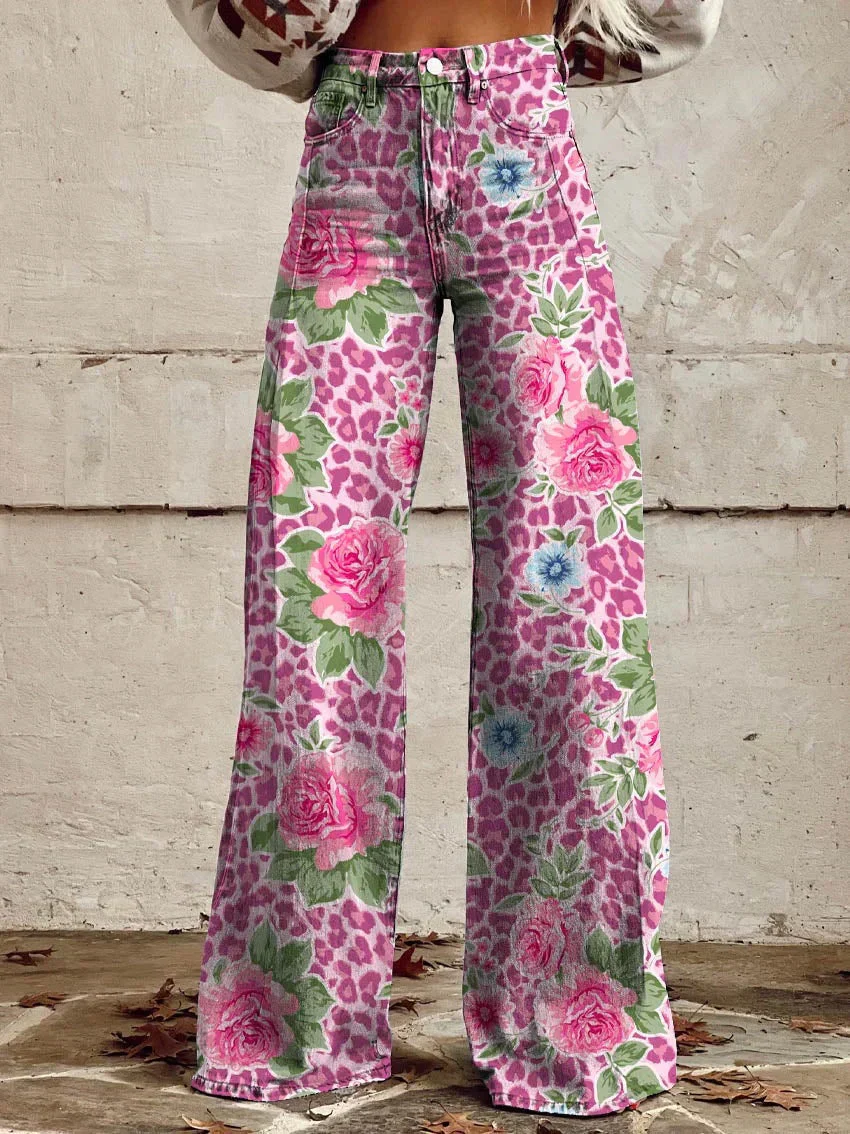 damen-flared-hosen-elegante