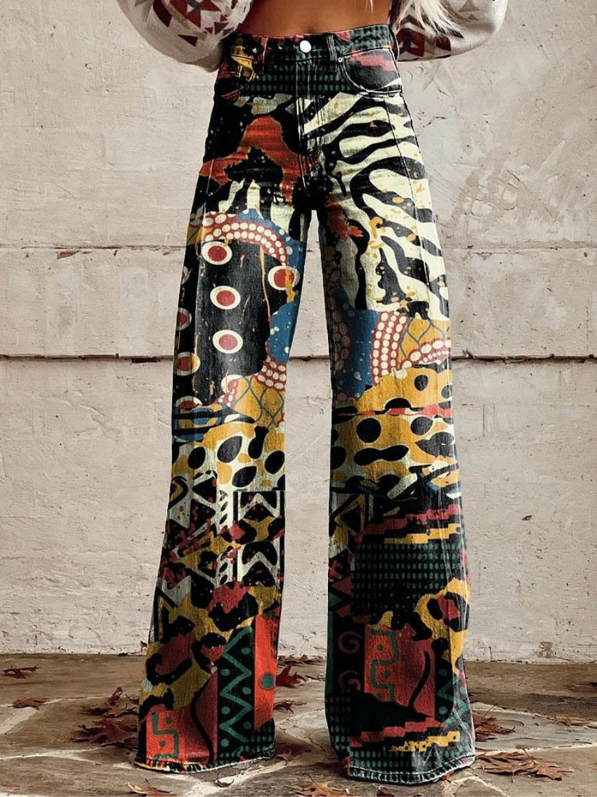 damen-flared-hosen-elegante