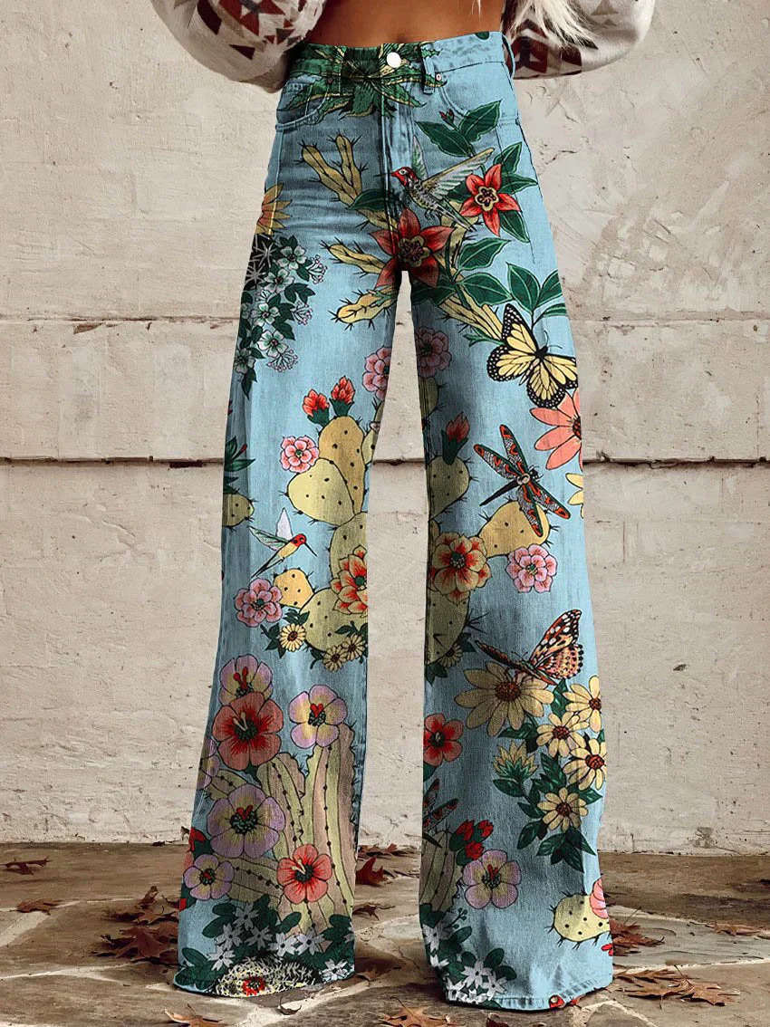 damen-flared-hosen-elegante