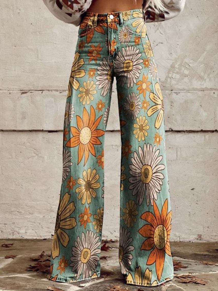 damen-flared-hosen-elegante