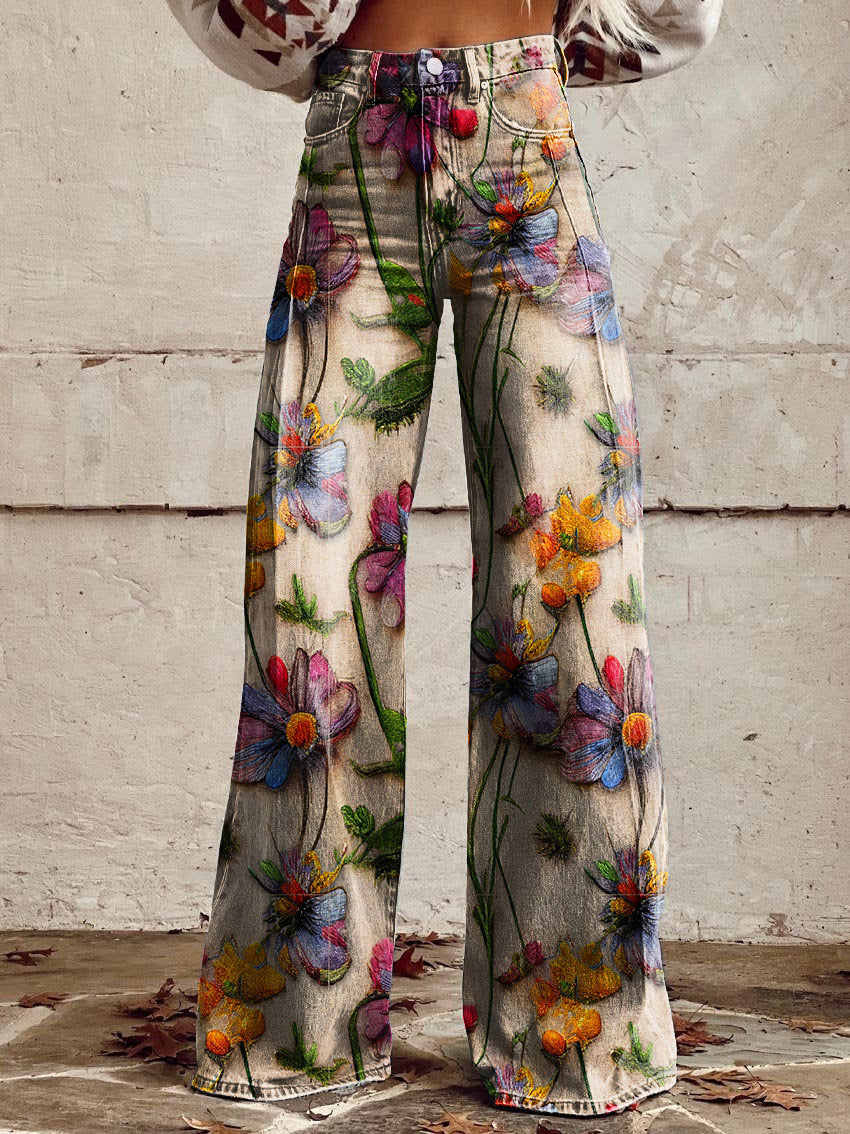 damen-flared-hosen-elegante