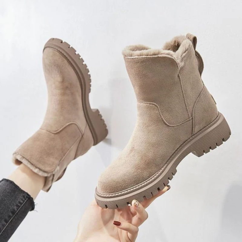 Damen Gefüttert Schneestiefel Warme
