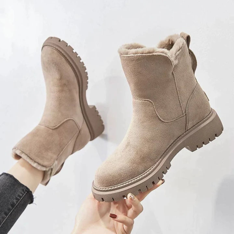 Damen Gefüttert Schneestiefel Warme