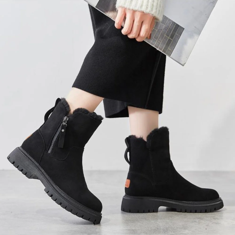 Damen Gefüttert Schneestiefel Warme