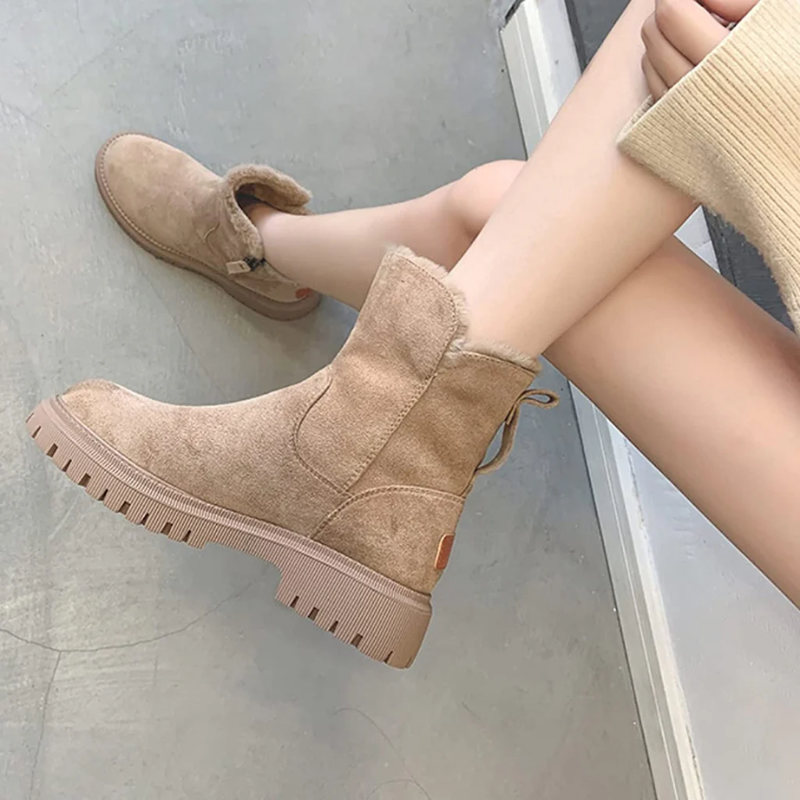 Damen Gefüttert Schneestiefel Warme
