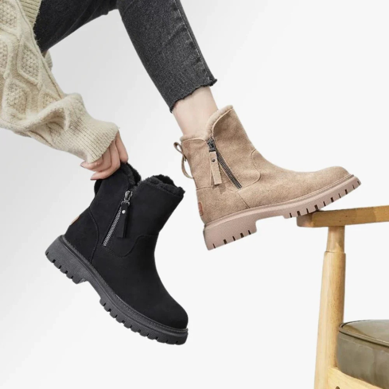 Damen Gefüttert Schneestiefel Warme