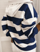 Gestreifter Hoodie für Frauen