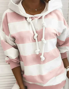 Gestreifter Hoodie für Frauen