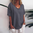 Damen Hochwertiges T-Shirt in Übergröße für Damen