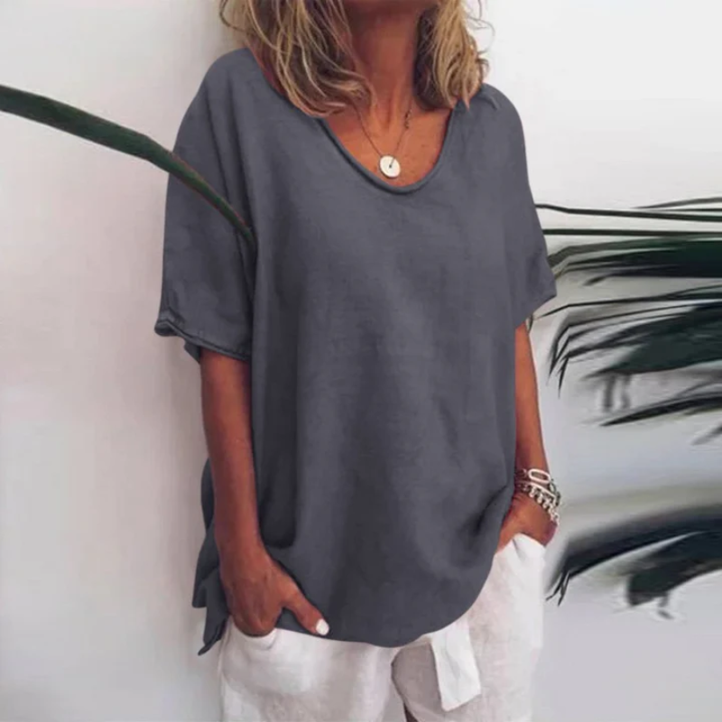 Damen Hochwertiges T-Shirt in Übergröße für Damen