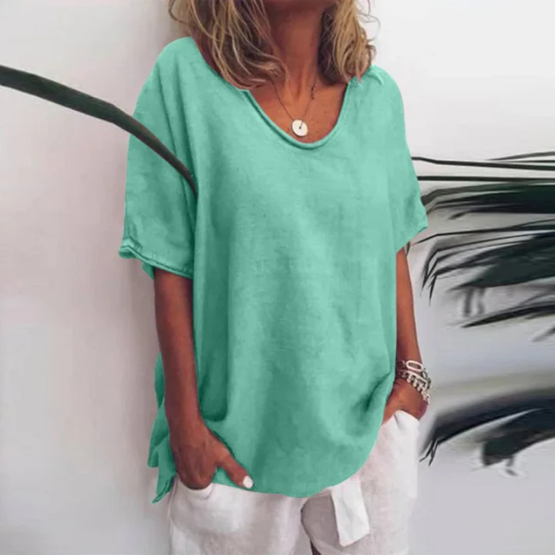 Damen Hochwertiges T-Shirt in Übergröße für Damen