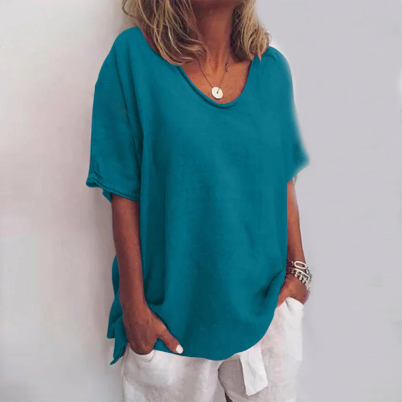 Damen Hochwertiges T-Shirt in Übergröße für Damen