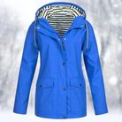 Kapuze Wasserdichte Regenjacke für Frauen