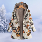Lange Kapuze Winterjacke für Frauen