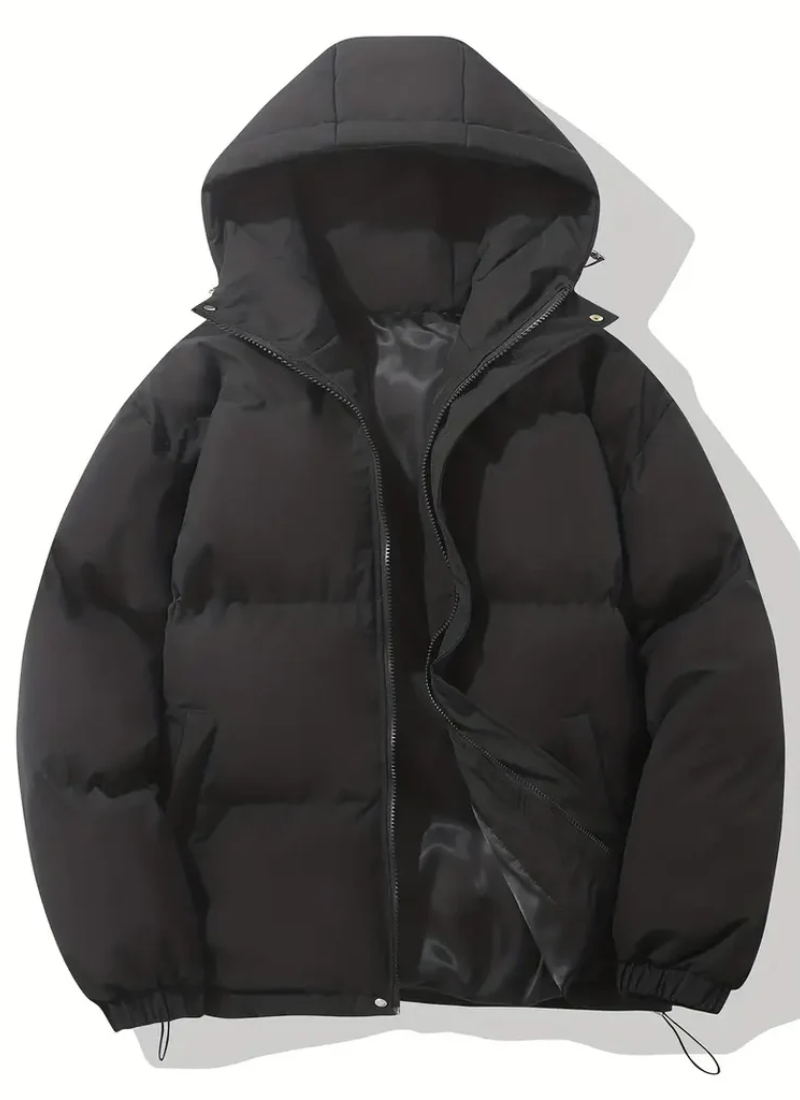 Damen Kurz Daunenjacke Steppjacke Kapuze