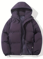 Damen Kurz Daunenjacke Steppjacke Kapuze