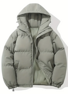 Damen Kurz Daunenjacke Steppjacke Kapuze