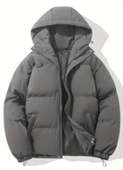 Damen Kurz Daunenjacke Steppjacke Kapuze