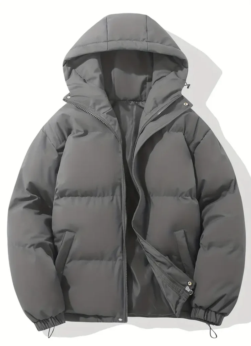 Damen Kurz Daunenjacke Steppjacke Kapuze
