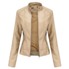 Damen Kurze Jacke Schwarze
