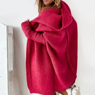 Damen Lange Strickjacke Oversize
